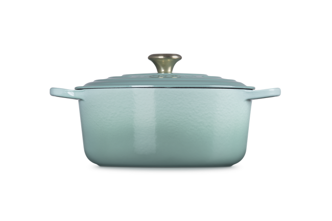 Cast Iron Signature Round CasseroleSage image number 2